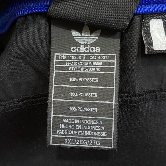 Adidas Limited Edition New York Knicks 3 Stripe Embellished Sleeves Jacket 2XL - Picture 11 of 13